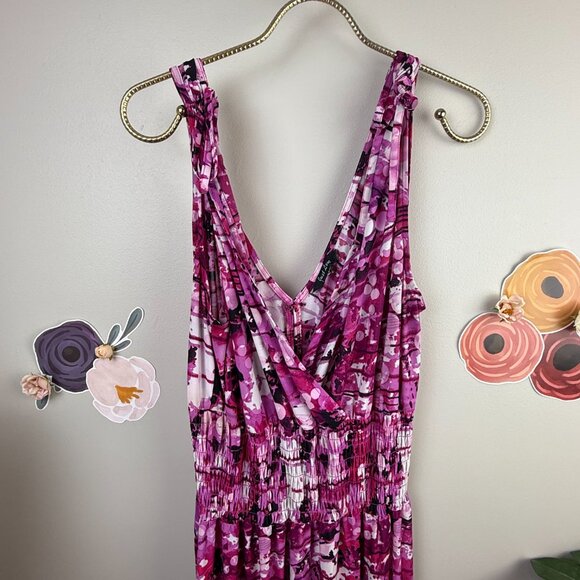 Just Love Smocked Maxi Dress - Size - Large - Picture 5 of 5